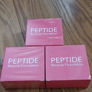 Peptide Bounce Balm Foundation Set of 3  Color is #02  exp 6/28 Factory Sealed T